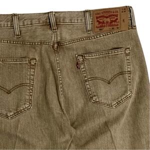 Levi's 501 XX Jeans Mens 38X30 Brown Stone Wash Fade Button Fly Regular Straight